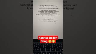 Das Lied kennt jeder 😂🤯🤯 #shorts #rätselspaß #googletranslate