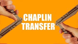 Balisong Tricks - (Chaplin Transfer) - intermediate #16.15