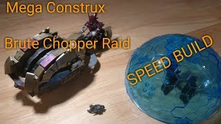 Mega Construx Brute Chopper Raid | SPEED BUILD