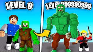 making the STRONGEST ZOMBIE in roblox VS my BROTHER...