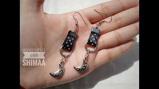 اكسسوارات حلقان للعيد 2021 مشروع من البيت earrings