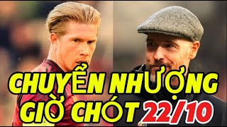 CHUYỂN NHƯỢNG GIỜ CHÓT 22/10, NEVILLE LÀM ĐẠI XỨ ,  BONIFACE DÍNH TAI NẠN  , VAN DIJK NHẬN ĐÀM PHÁN