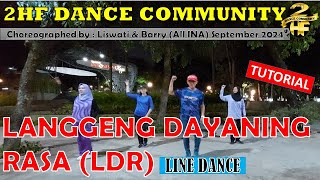 TUTORIAL #LANGGENG #DAYANING #RASA #LINE #DANCE #tamanindonesiakaya Chor : Liswati & Barry - Sept 24