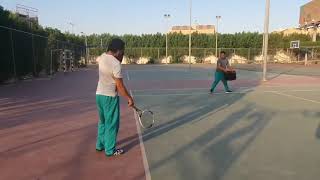 Tennis tennis muna pag my time... part 1