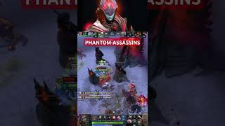 Crazy Yatoro Phantom Assassins Double RAMPAGE !!! #dota2short #shotrs #dota2