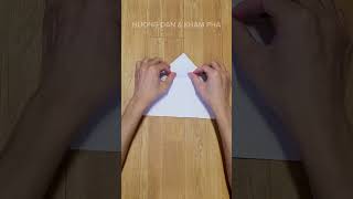 Instructions | Paper airplane Origami DIY ✈️✈️