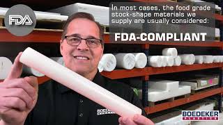 Boedeker TECH Talk Episode 17 | Understanding FDA Compliance vs FDA Approved for Plastics