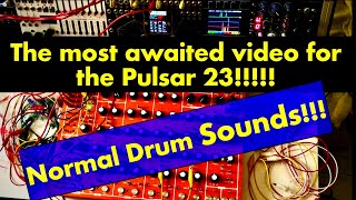 The most awaited video for the Pulsar 23!!! Normal Drum Sounds With IOLabs Flux!!!