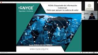 Webinar: "NOM Etiquetado de Verificación Comercial. Datos que apoyan tu cadena de valor"