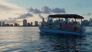 Pink Pelican Tiki Boat | Miami, FL