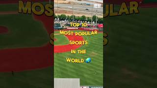 Top 10 Most Popular Sports In The World 2024 #shorts #world #facts #top10 #top #ytshorts