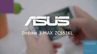 Видеообзор смартфона ASUS ZenFone 3 Max ZC553KL