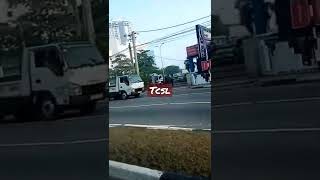 stupid driving van accident in colombo sri lnka March 1, 2022 #shorts #86