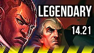 LUCIAN & Pyke vs SWAIN & Nautilus (ADC) | Legendary | KR Master | 14.21