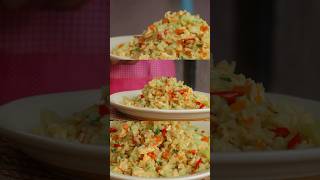 Fried Rice(Cauliflower) | Cauliflower Rice Recipe #food #recipe #bodianlife #cauliflower #shorts