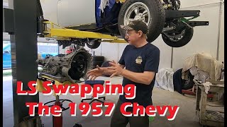 Assembling The LS Swapped 1957 Chevrolet