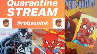 Quarantine Stream! Spider-Ham Sketchcard - Marvel Artist Livestream!