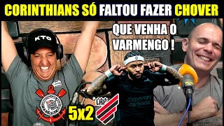 CORINTHIANS GOLEIA E SAI DA ZONA DE REBAIXAMENTO CORINTHIANS 5X2 ATHLETICO PARANAENSE