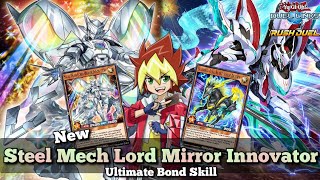 New Steel Mech Lord Mirror Innovator with Ultimate Bond Skill! [Yu-Gi-Oh! Duel Links]