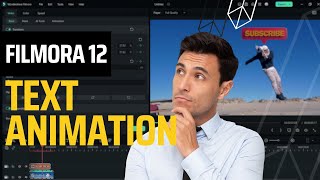 How to Do 3D Text Animation and Motion Tracking in Filmora 12