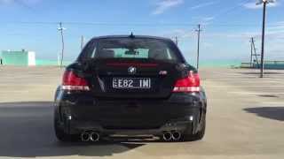 BMW 1M milltek cat-back exhaust start up rev and drive