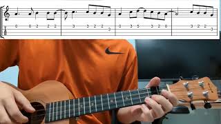 Everytime We Touch (Cascada) - Easy Beginner Ukulele Tab With Playthrough Tutorial Lesson