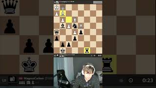 Magnus Carlsen plays BEAUTIFUL SMOTHERED MATE