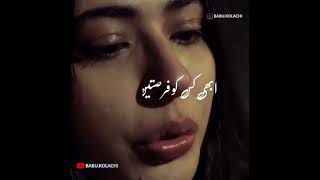 ابھی ضد نہ کر دلِ بے خبر کہ پسِ ہجوم ستم Status Video 2022