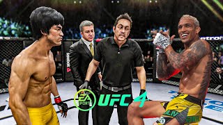 Bruce Lee vs Charles Oliveira - EA Sports UFC 4 - Bruce Lee Fight Club 🔥🐲