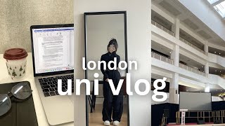 uni vlog ☁️ ₊˚ෆ lots of lectures, studying, going out, food, being productive | lin's journal.