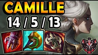 CAMILLE vs JAX [ TOP ] Lol EUW Grandmaster Patch 11.16 ✅