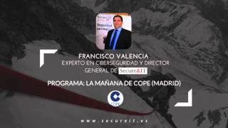 Ciberviolencia: Entrevista a Francisco Valencia - La mañana de Cope (Madrid)