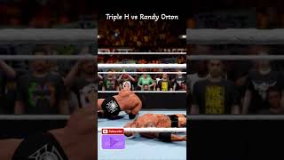 triple H vs Randy orton😱                 #wwegames #wwe2k22 #wwesuperstar #wwesuperstar