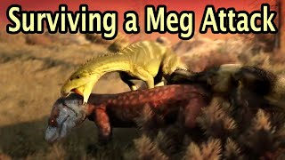 Surviving the Megalania | Path of Titans