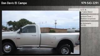 2010 Dodge Ram 3500 4WD Regular Cab 8 Ft Box SLT  - Humble