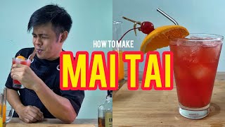 Mai Tai - Paano gawin ang No.1 Classic Tiki Drink / Cocktail Recipe /Pinoy Bartender /