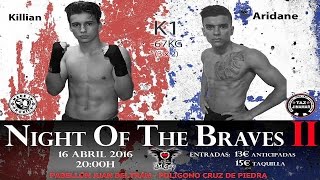 Killian Emery Vs Aridane Santiago K1 kickboxing Style