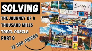 13 500 Pieces The Journey of a Thousand Miles Puzzle | Part 8 Europe