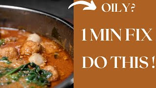 Chef on How to Remove Excess Oil from Biryani