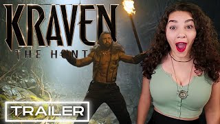 KRAVEN THE HUNTER Red Band TRAILER REACTION | Official Trailer