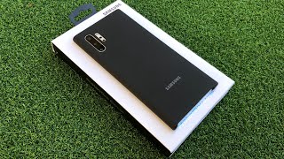 Samsung Galaxy Note 10 Plus Silicone Case Unboxing