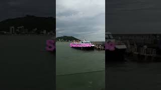 Ferry Arrives at Vung Tau Pier, Vietnam 2022