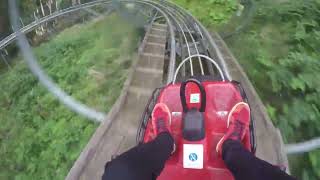 POV Mountain Roller Coaster Ride in Lienz, Austria [4K]