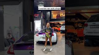 If women ran auto shop #automobile #dubai #supercars #shorts