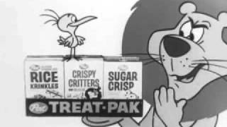 Vintage Commercials 1960's Commercials  Post Crispy Critters Cereal,