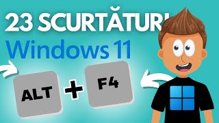 23 de SCURTATURI pe PC - TUTORIAL ROMÂNĂ