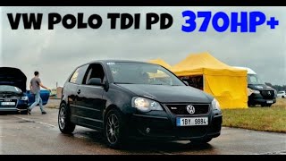 VW POLO TDI PD 370HP+ @ TURBO 2570... FAST DIESEL @ CZ DRAG RACING @ DIESELPOWER |VORY TDI