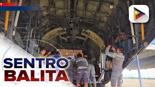 PH Air Force, puspusan ang paghahatid ng tulong sa mga nasalanta ng bagyo