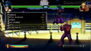 KOF XIII COMBOS (Ralf,King,Leona,Yuri,Iori,Maxima,Billy) BALA