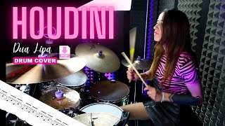 Houdini - Dua Lipa - Drum Cover ( Drum Score)